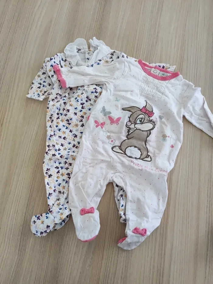 Lot 2 pyjamas légers 3 mois - photo numéro 2