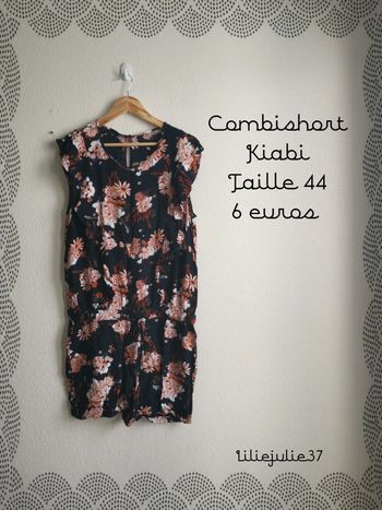 Combishort Kiabi taille 44