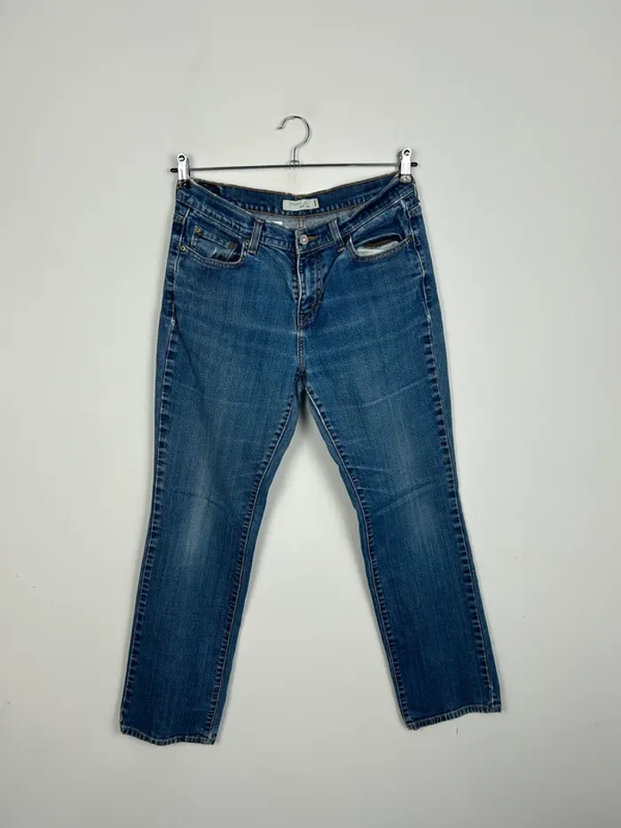 Jean Levi's Femme Bleu W30 | 505 Straight Leg | Taille FR40 | Très Bon État LF003 - photo numéro 2