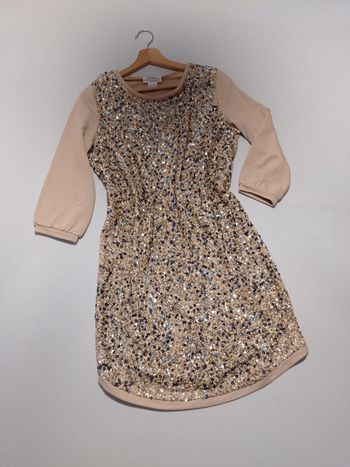 Robe sweat sequins 38