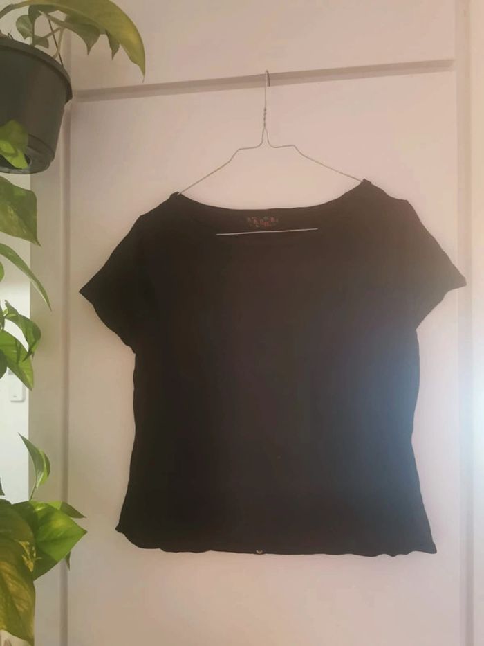 T-shirt noir Paul Brial - photo numéro 2