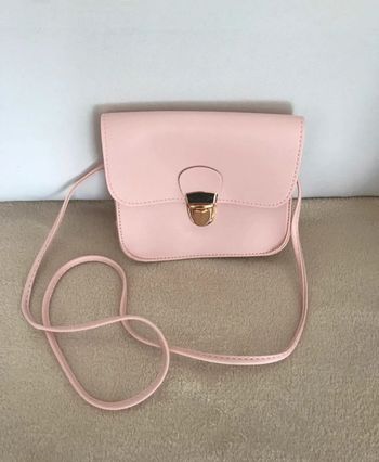 Sac bandoulière rose