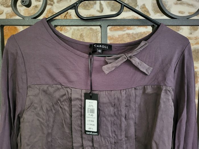 Haut Caroll habillé neuf avec étiquette - photo numéro 6
