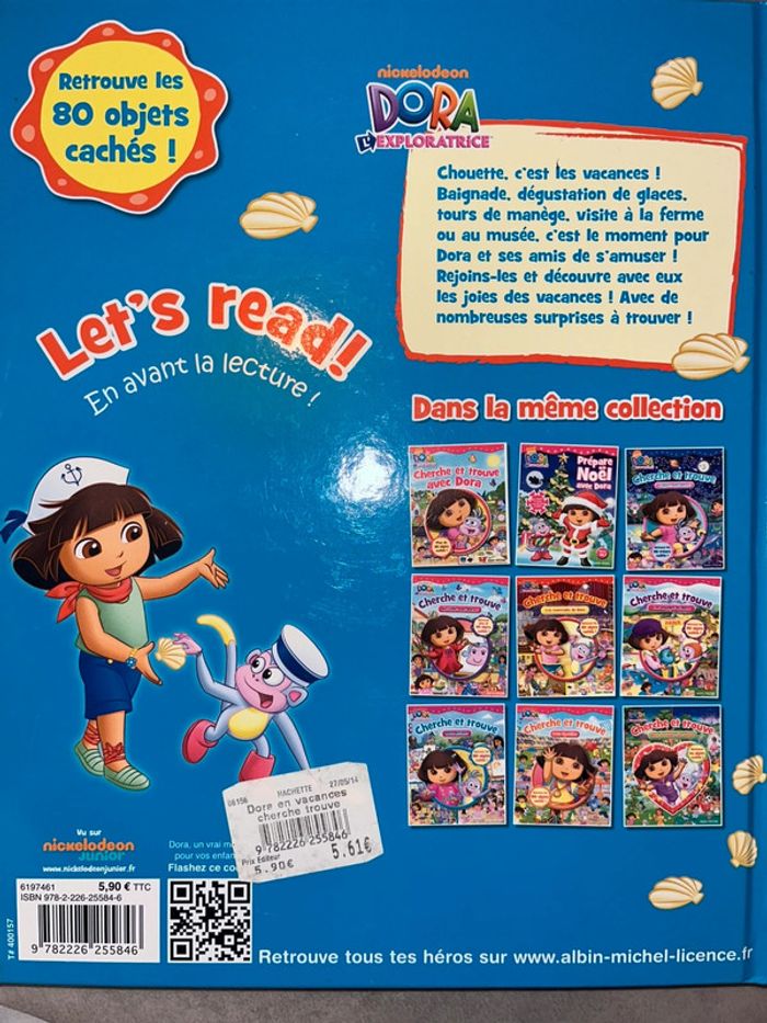 Lot de 6 livres Dora - photo numéro 4