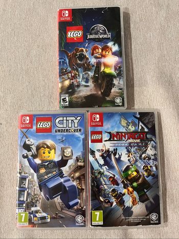 Jeux Nintendo switch lego lot