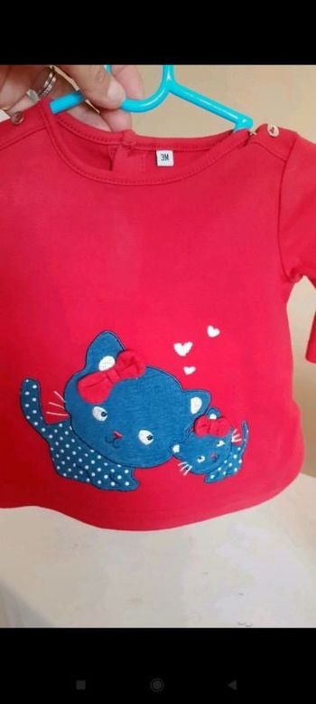 #kytie3moisfille. Ensemble taille 3 mois