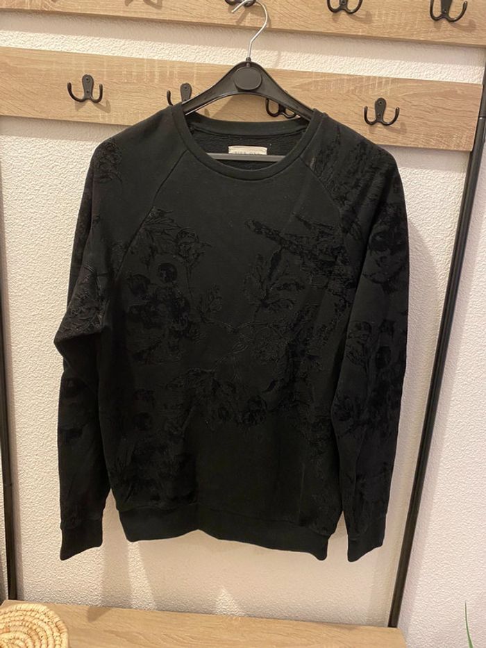Sweat noir Pier One 🖤 M - photo numéro 3