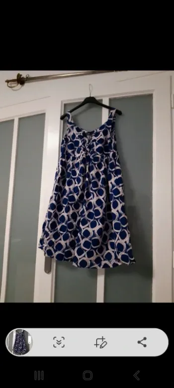 Robe été bleue S/M