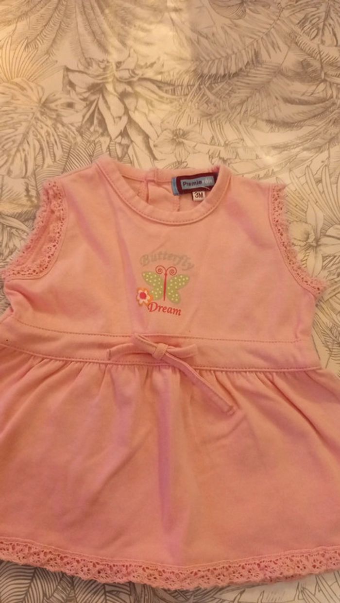 Robe rose 3 mois - photo numéro 2
