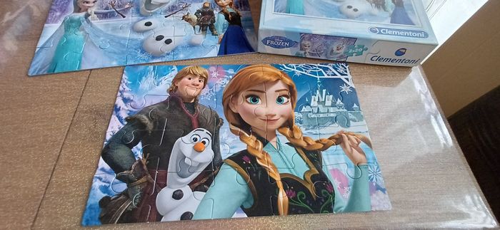 Lot puzzles disney princesse - photo numéro 5