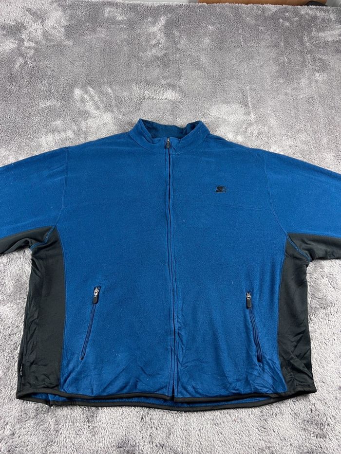 Veste Polaire Starter Violet Foncé / Noir – Taille 2XL - photo numéro 7