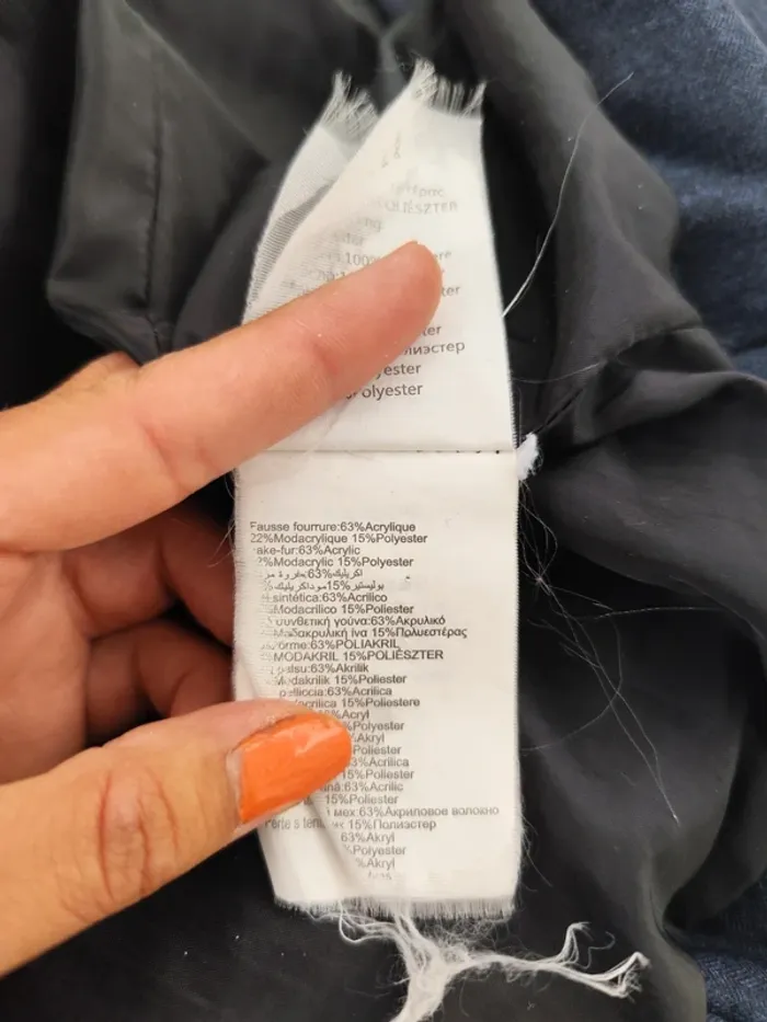 Doudoune longue femme taille XL camaïeu - photo numéro 8