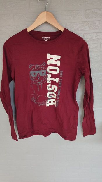 Tee shirt manches longues t 14 ans
