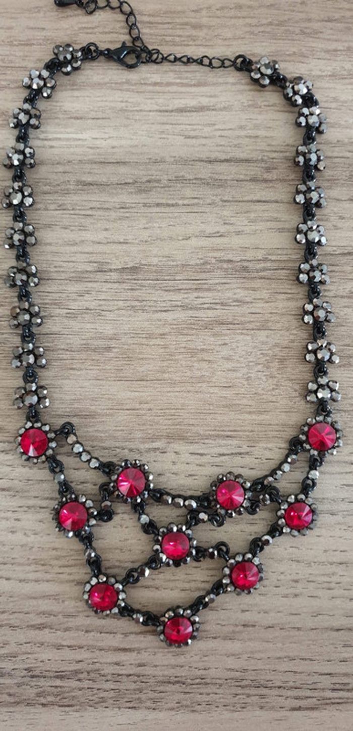 Collier strass