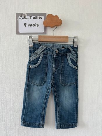 Jean bleu - taille 9 mois 🌼