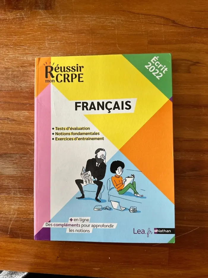 Livre français réussir mon CRPE