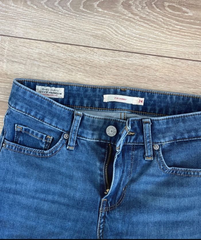 Jean Levi’s femme skinny bleu - photo numéro 2