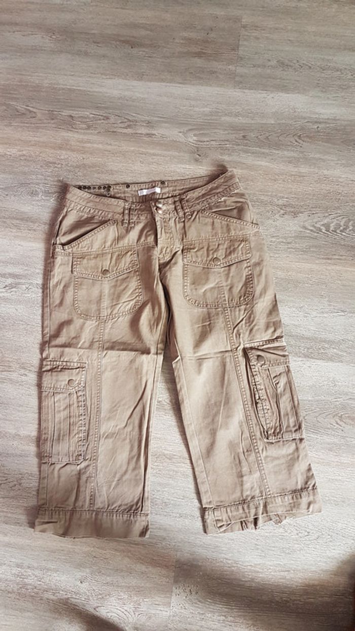 Pantacourt promod 38 beige