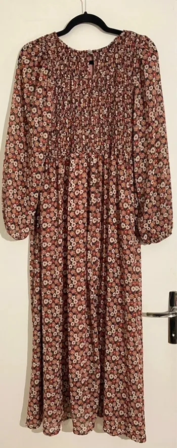 Robe longue à fleurs Made In Italy
