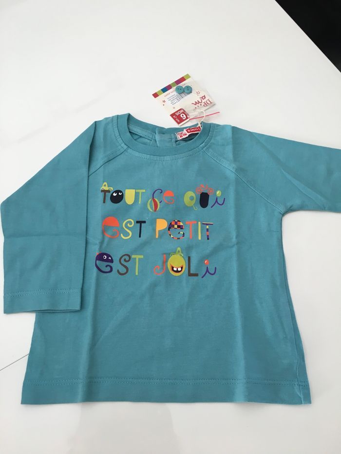 Teeshirt manches longues 6 mois garçon