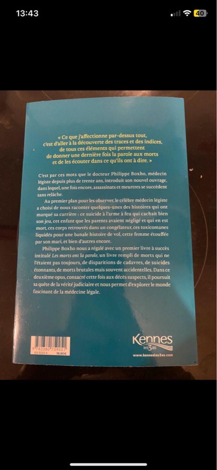 Livre de Philippe Boxho - photo numéro 2