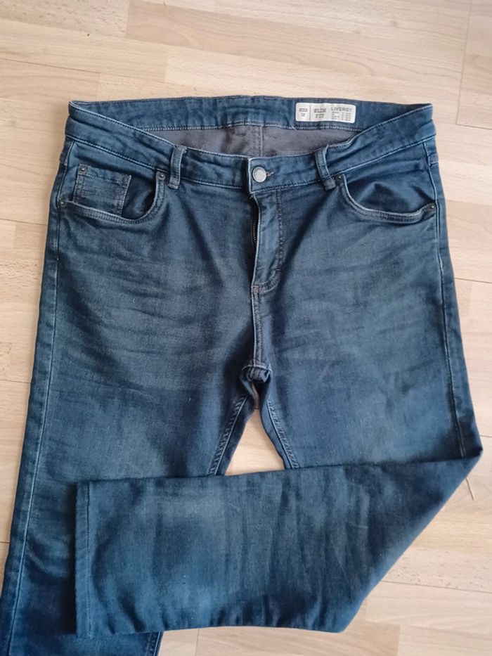 Jeans homme très bon état Taille 44 Livergy slim fit - photo numéro 2