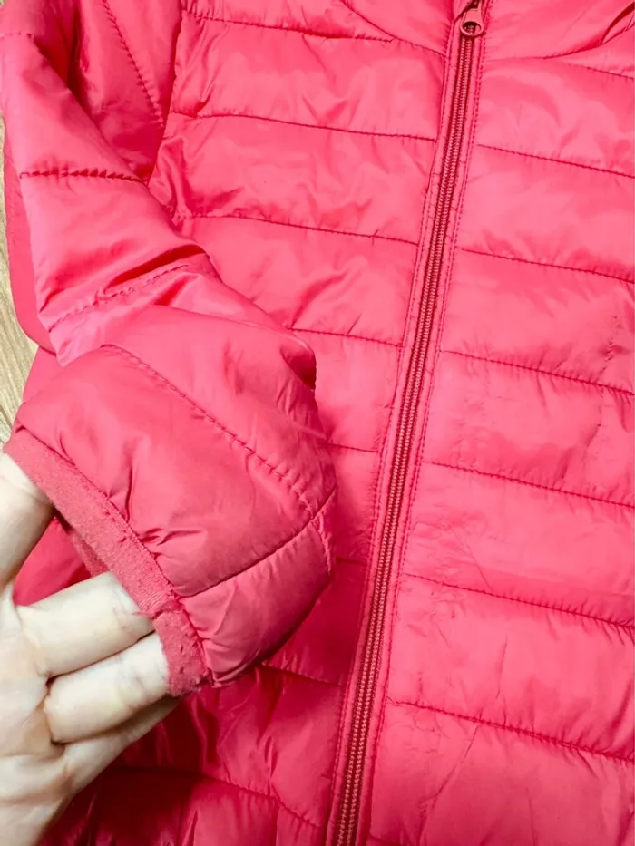 Taille 4 ans doudoune fine fille Gemo rose fuchsia 🩷 - photo numéro 4