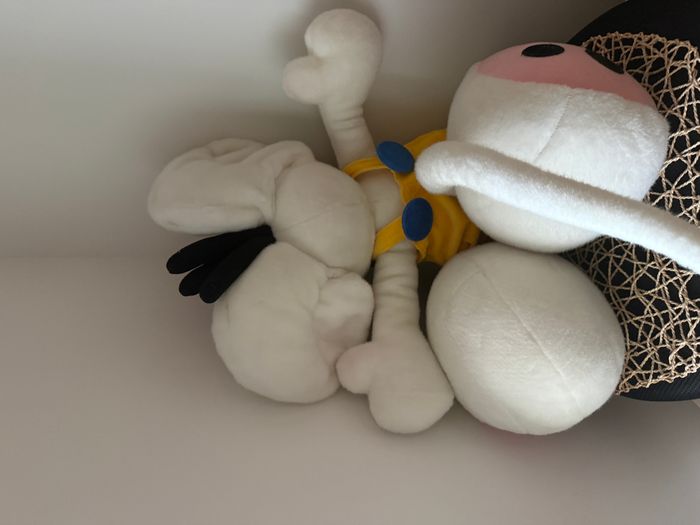 Peluche diddl grand format souris salopette - photo numéro 6