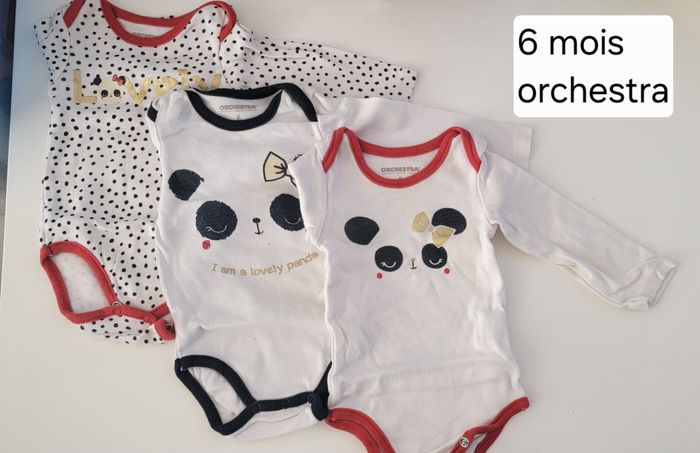Lot de 11 bodys manches longues