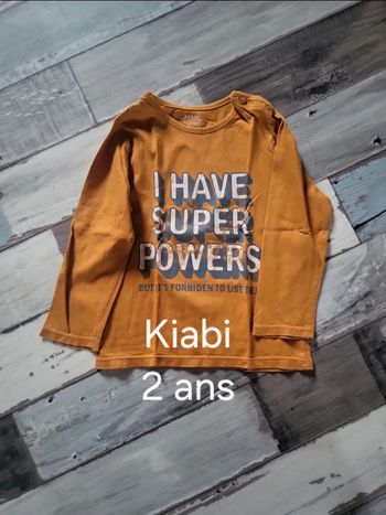 Tee-shirt "Kiabi" 2ans