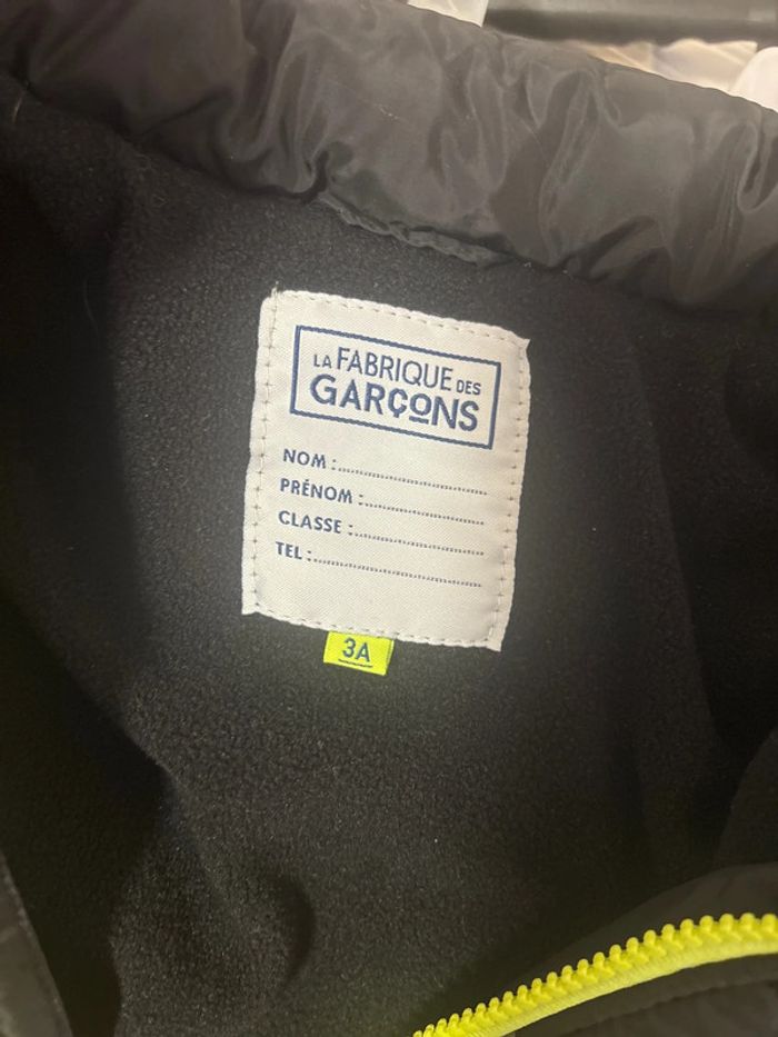 Doudoune 3ans marque la fabrique des garçons - photo numéro 4