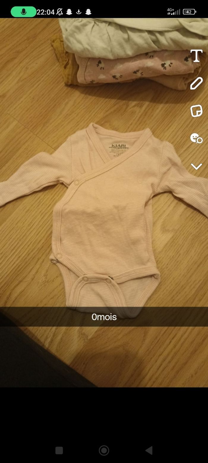 Vêtement fille 0-1-3mois - photo numéro 6