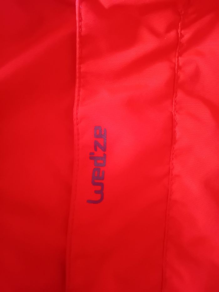 Veste de ski Wed'ze rouge 4 ans – Enfant - photo numéro 4