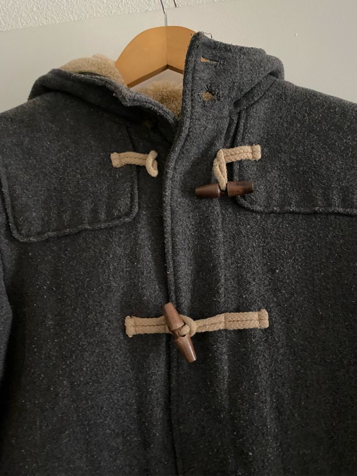 ZARA duffle-coat gris 10 ans - photo numéro 4