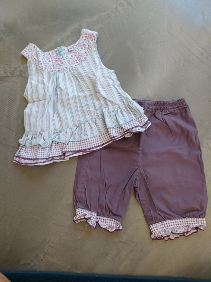 Ensemble 12 mois été fille