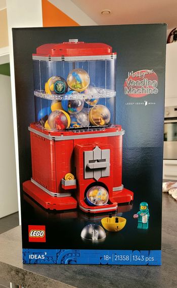 lego ideas 21358, le distributeur de minifigurines .