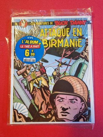 Bd buck Danny la collection 6,avec le tiré