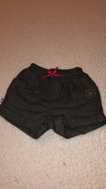 Short coton gris SergentMajor