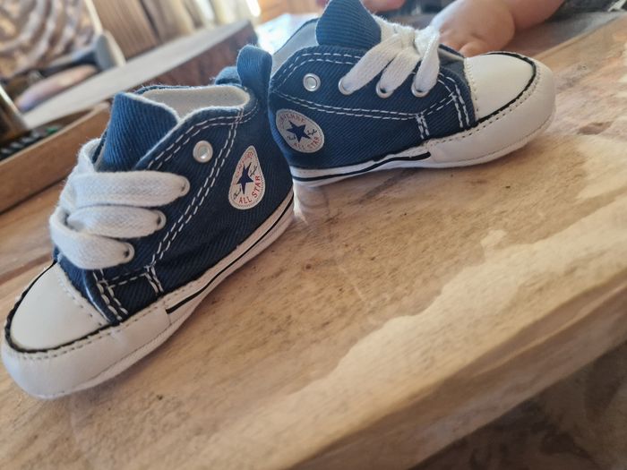 Converse bleu bébé - photo numéro 3