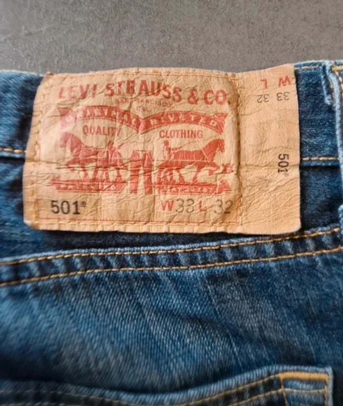 Jeans Hommes Levi's 501 - photo numéro 4