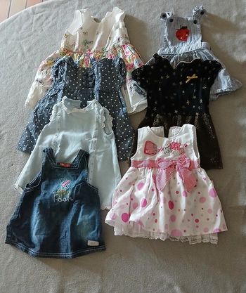 Lot robe été 9 mois