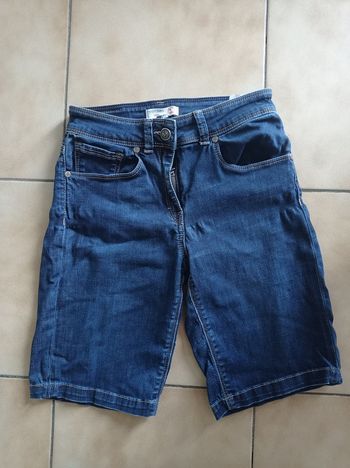 Bermuda en jean "Saint James" T. 36