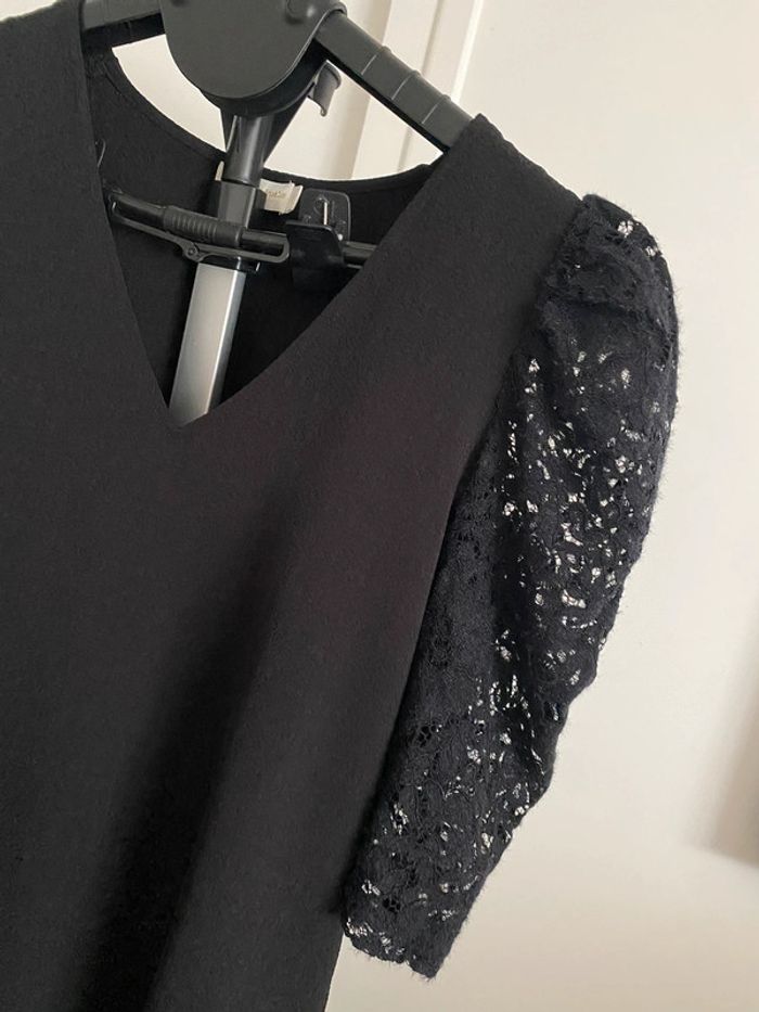 Robe Chic Droite Avec Dentelle Taille M - photo numéro 3