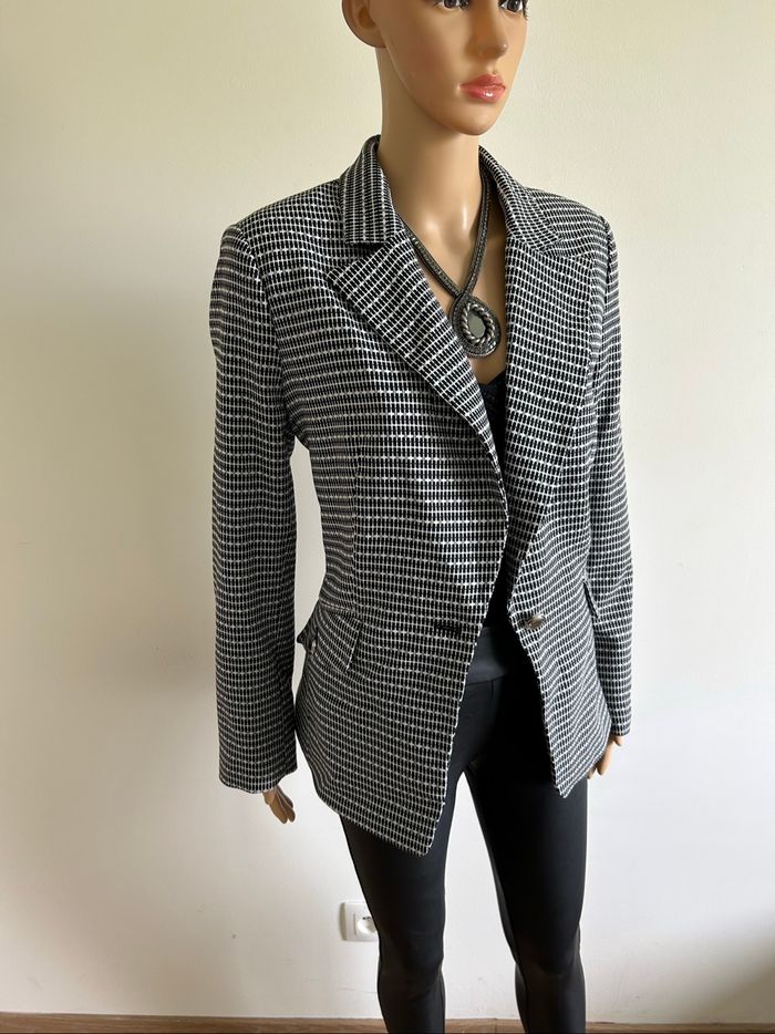 Blazer noir et blanc Morgan taille 42 jamais porté - photo numéro 2
