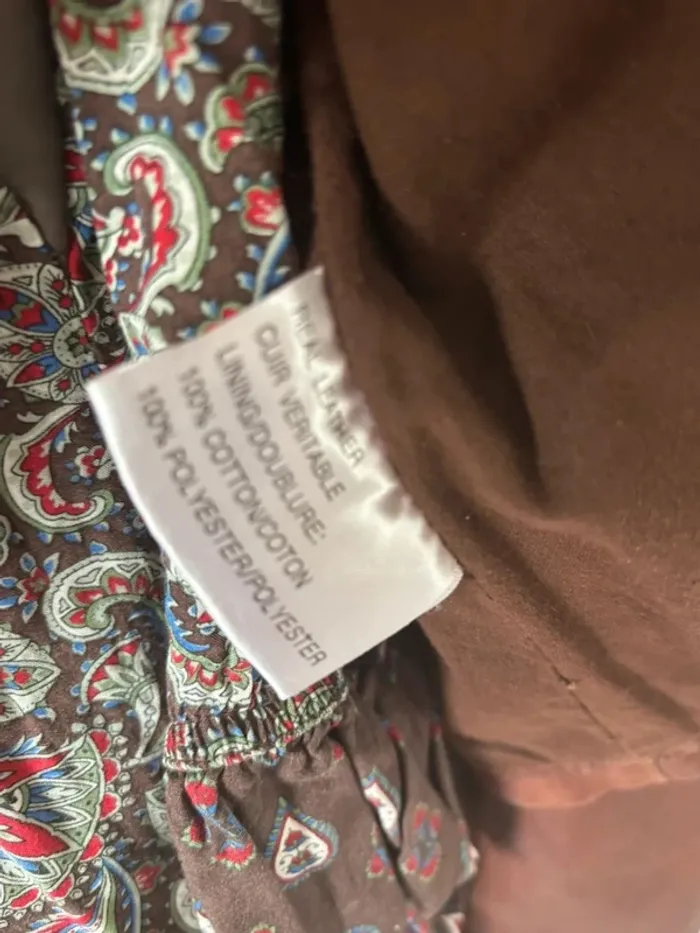 Veste en cuir femme 38 - photo numéro 10