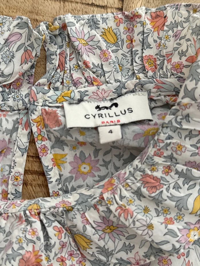 Blouse liberty 4 ans cyrillus - photo numéro 3