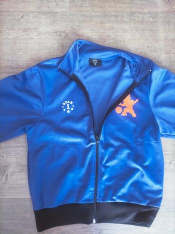 Gilet garçon violet 10 ans