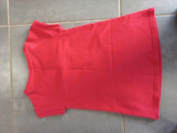 Robe couleur orange foncé