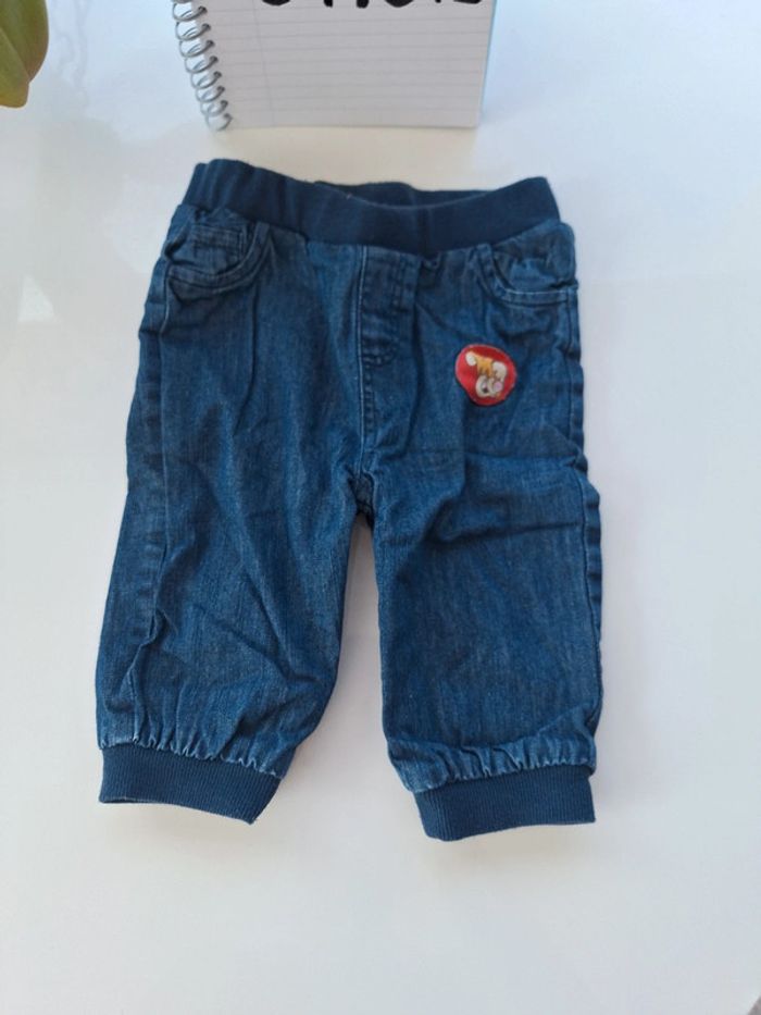 Lot 4 pantalons jeans 6 mois - photo numéro 11