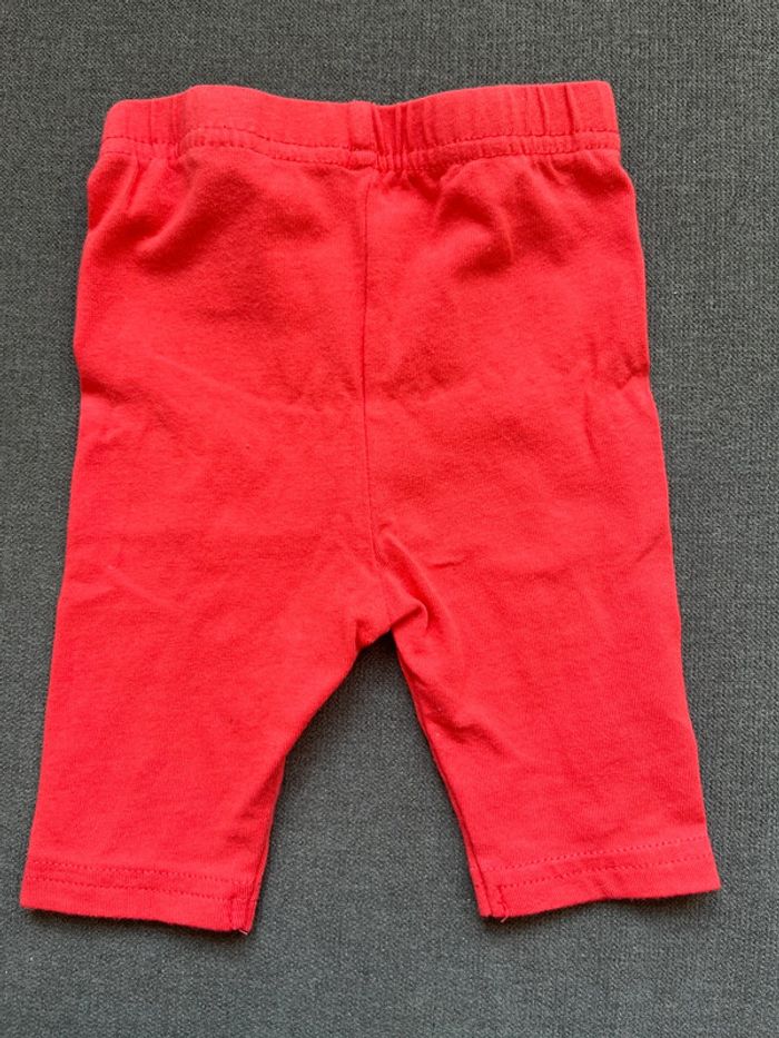 Legging rouge 6 mois - photo numéro 3